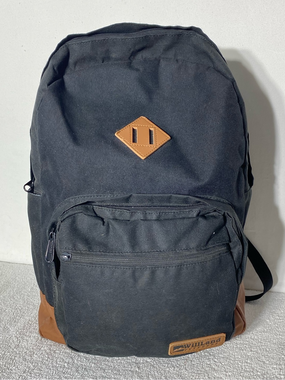 WillLand Outdoors College Luminosa Black Backpack Book Bag